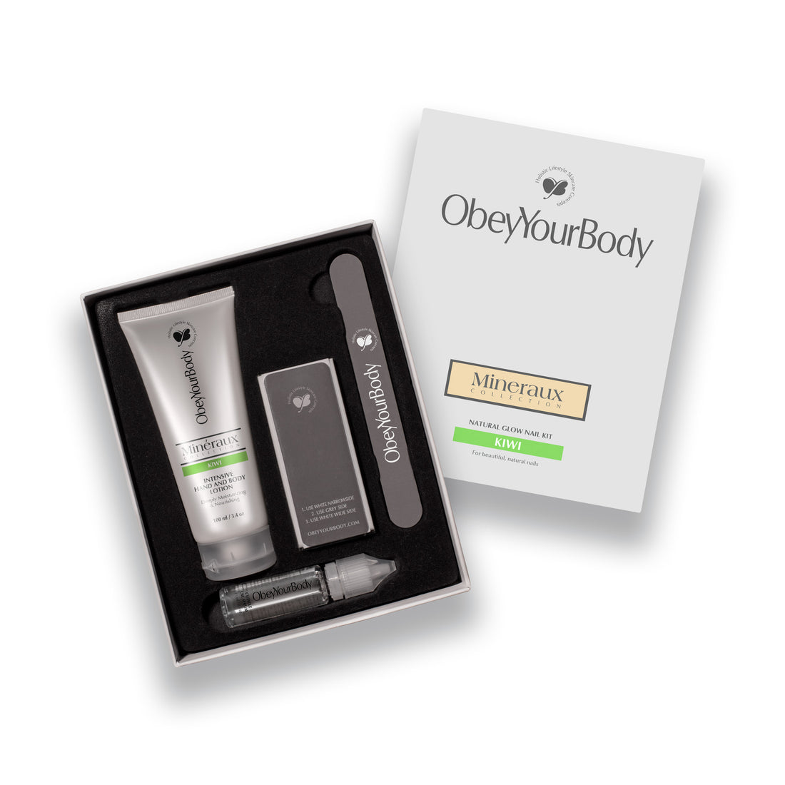 Natural glow nail kit