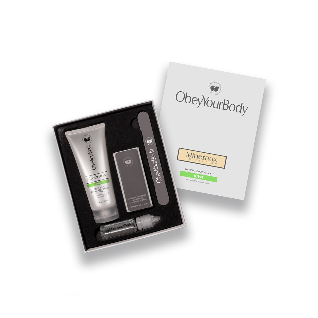 Natural glow nail kit