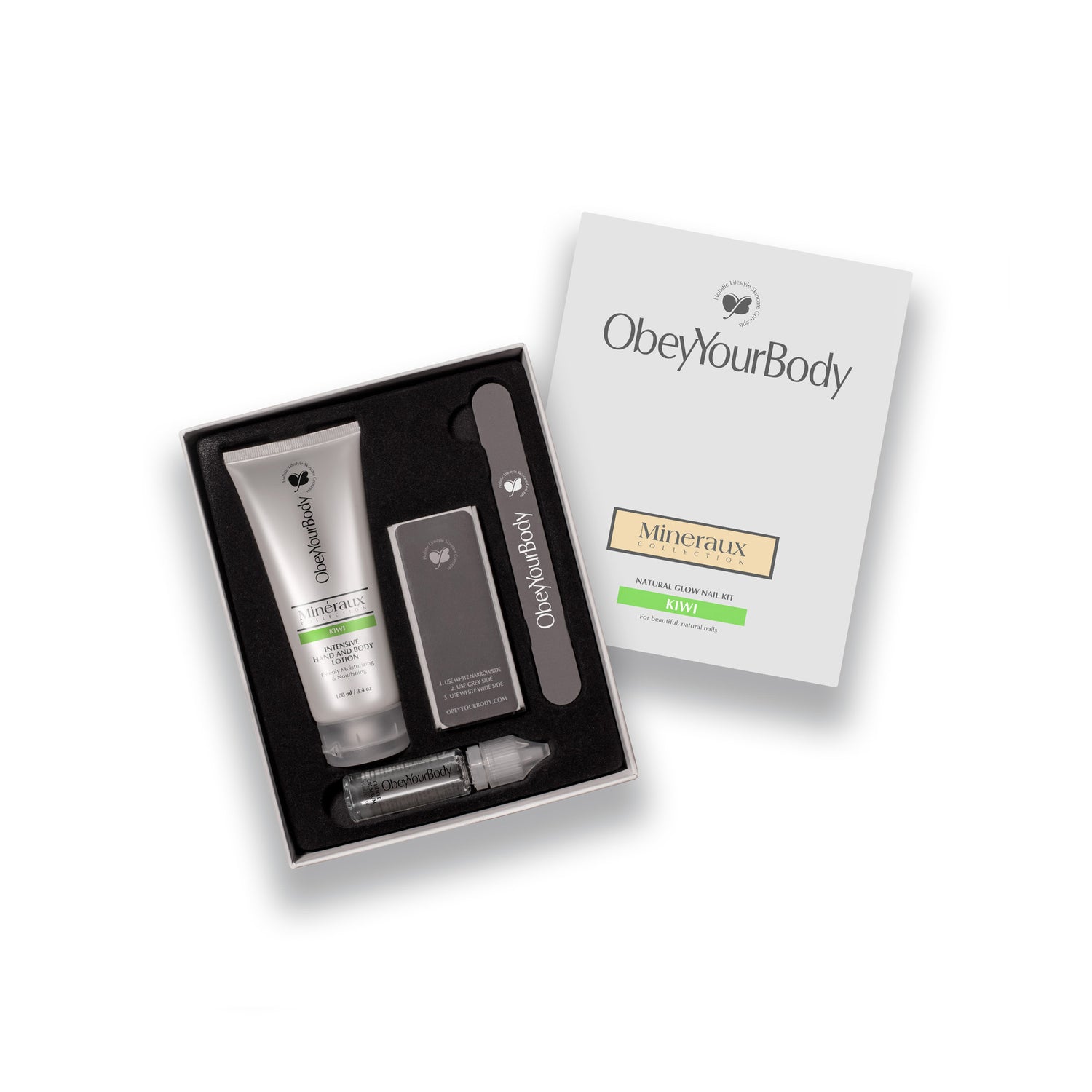 Natural glow nail kit