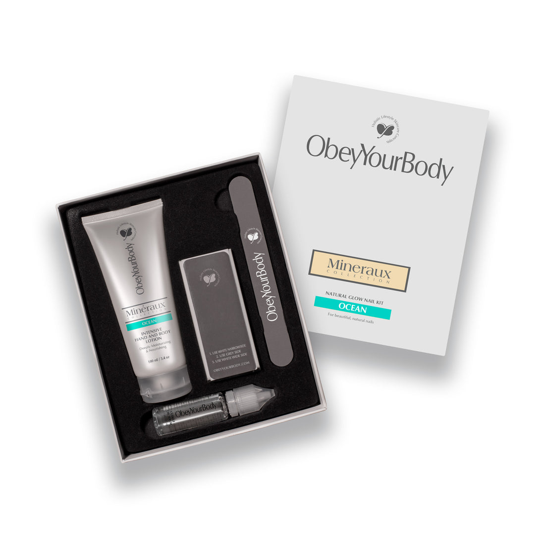 Natural glow nail kit